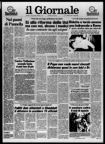 Il giornale : quotidiano del mattino